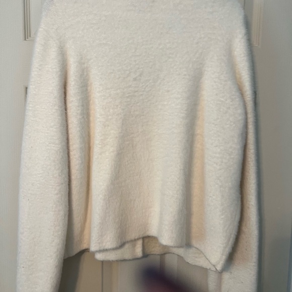 Rachel Zoe Cream Cardigan Sweater - Picture 4 of 6